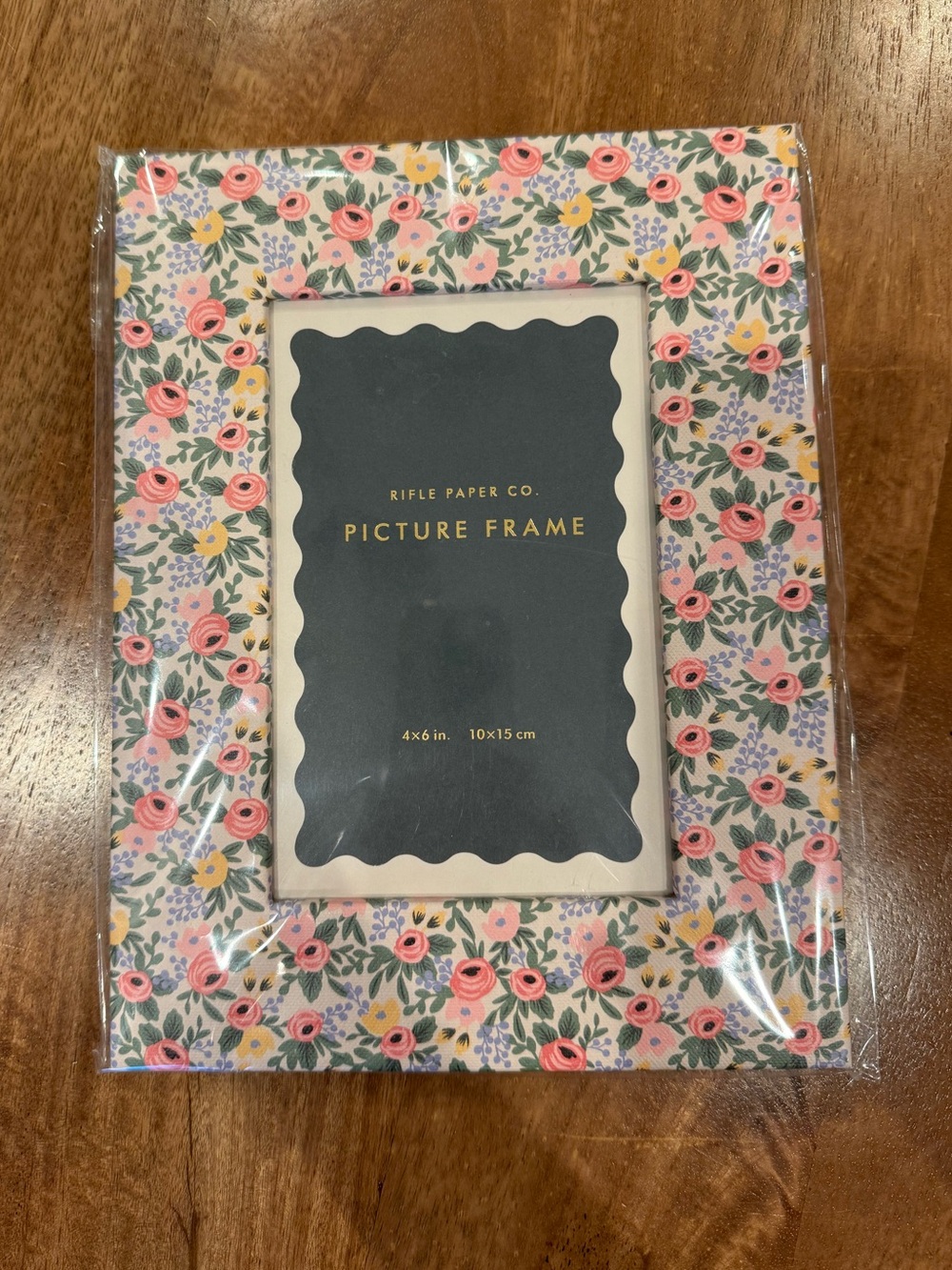 Rifle Paper Co. Pink and Cream Floral Picture Frame